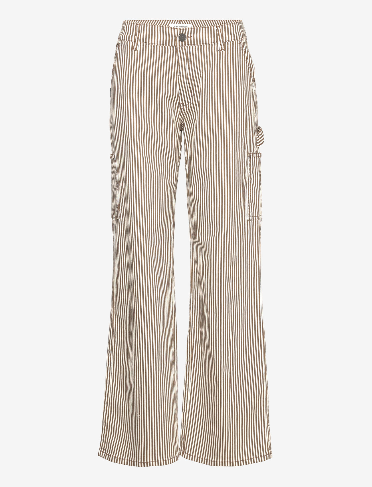 Sofie Schnoor - GITTESW TROUSERS - cargo-hosen - brown striped - 0