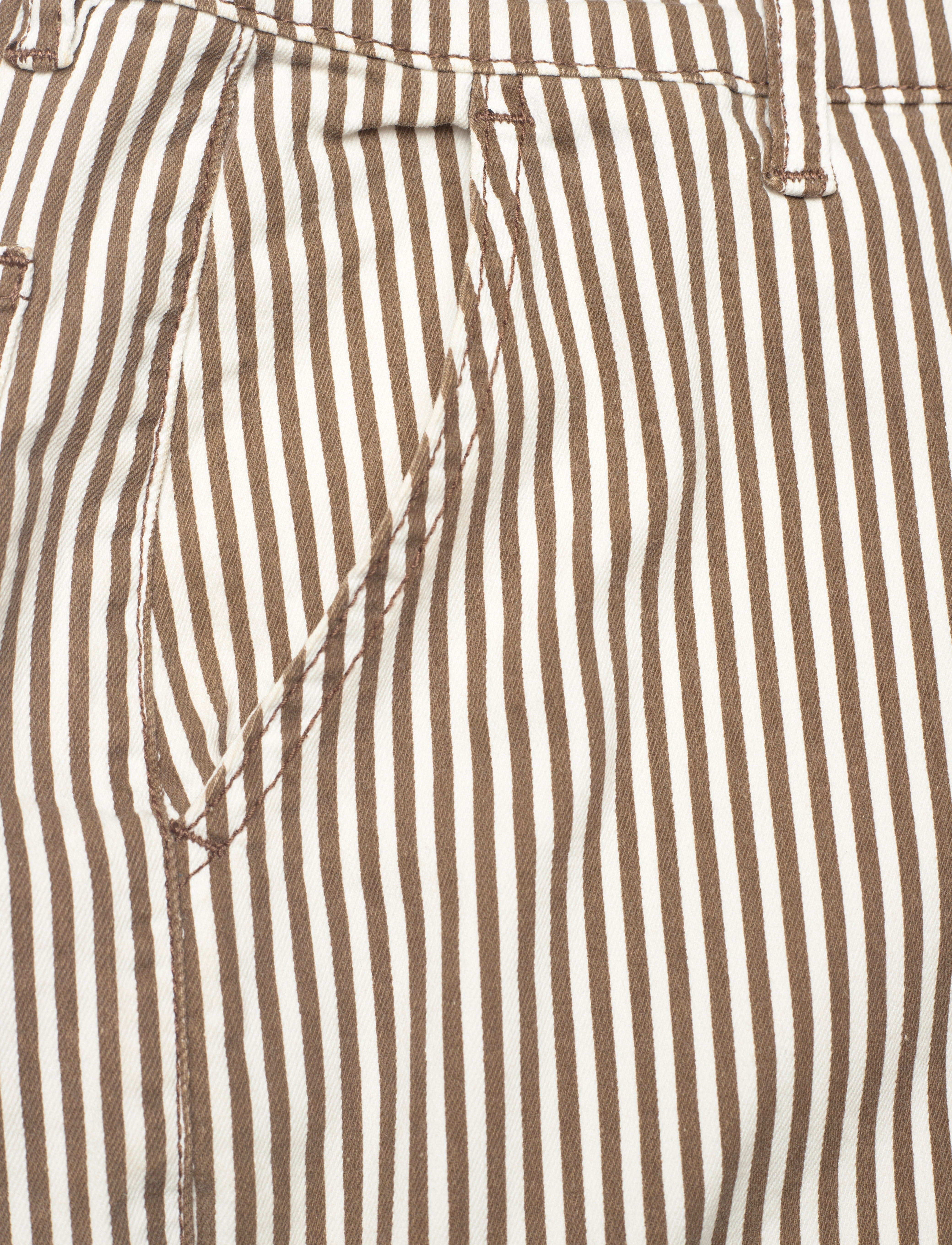 Sofie Schnoor - GITTESW TROUSERS - cargobyxor - brown striped - 2