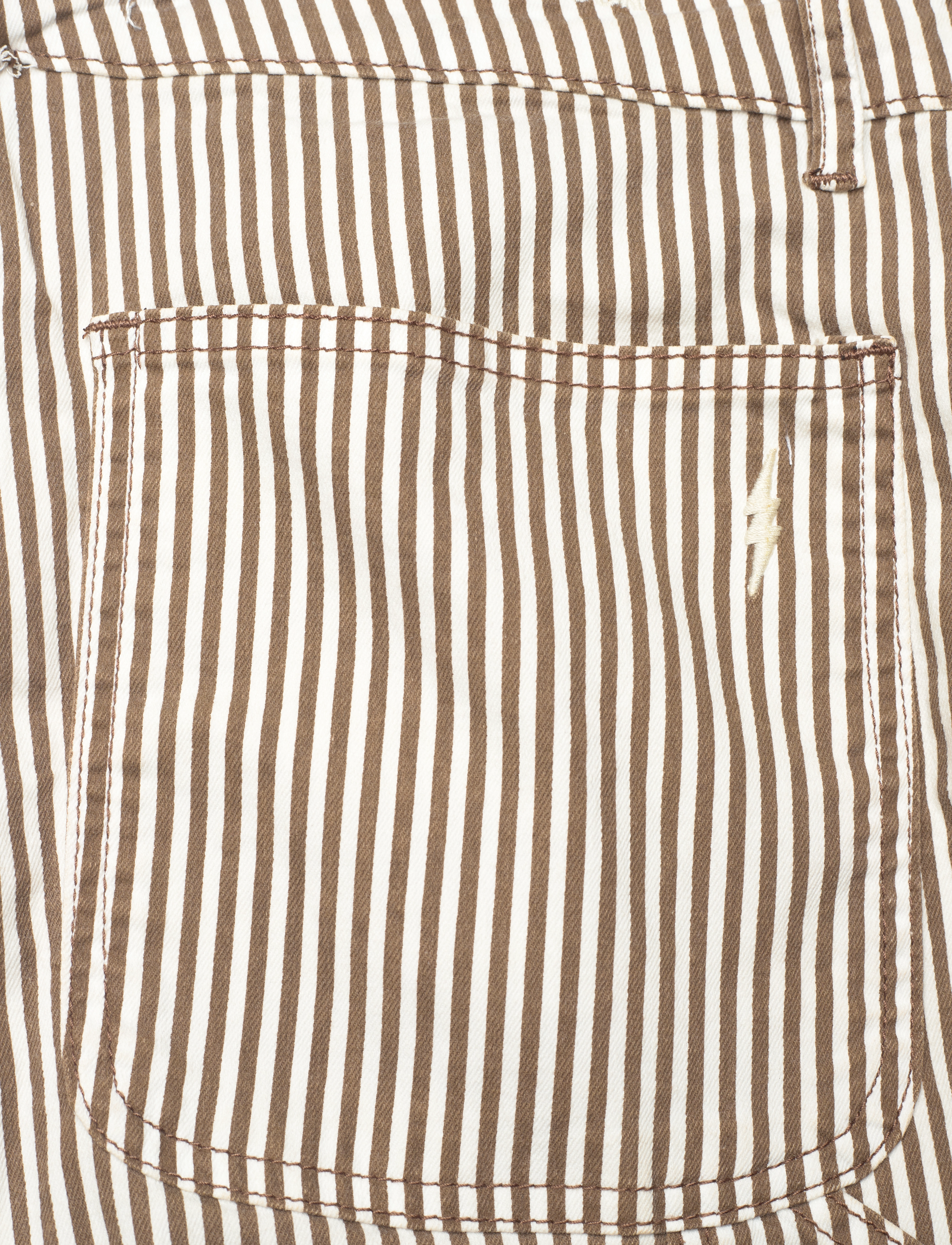 Sofie Schnoor - GITTESW TROUSERS - cargobyxor - brown striped - 4
