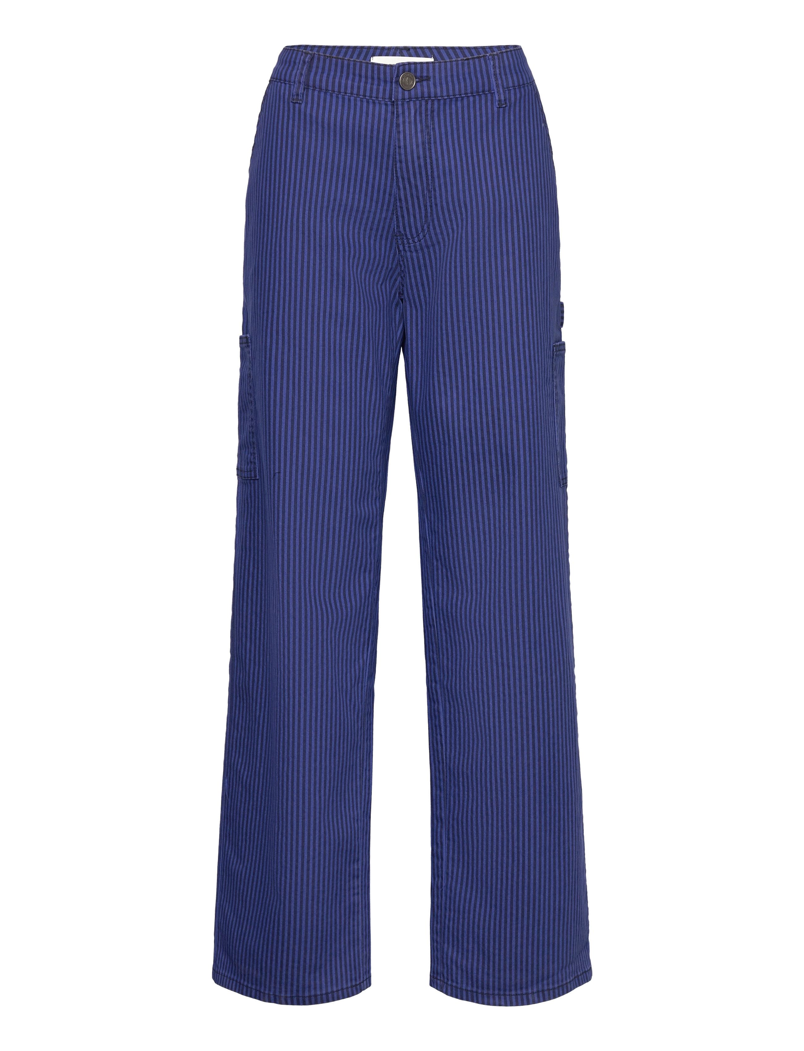 Sofie Schnoor Gittesw Trousers, L, Blue, Bukser > Cargo-Bukser, Dame