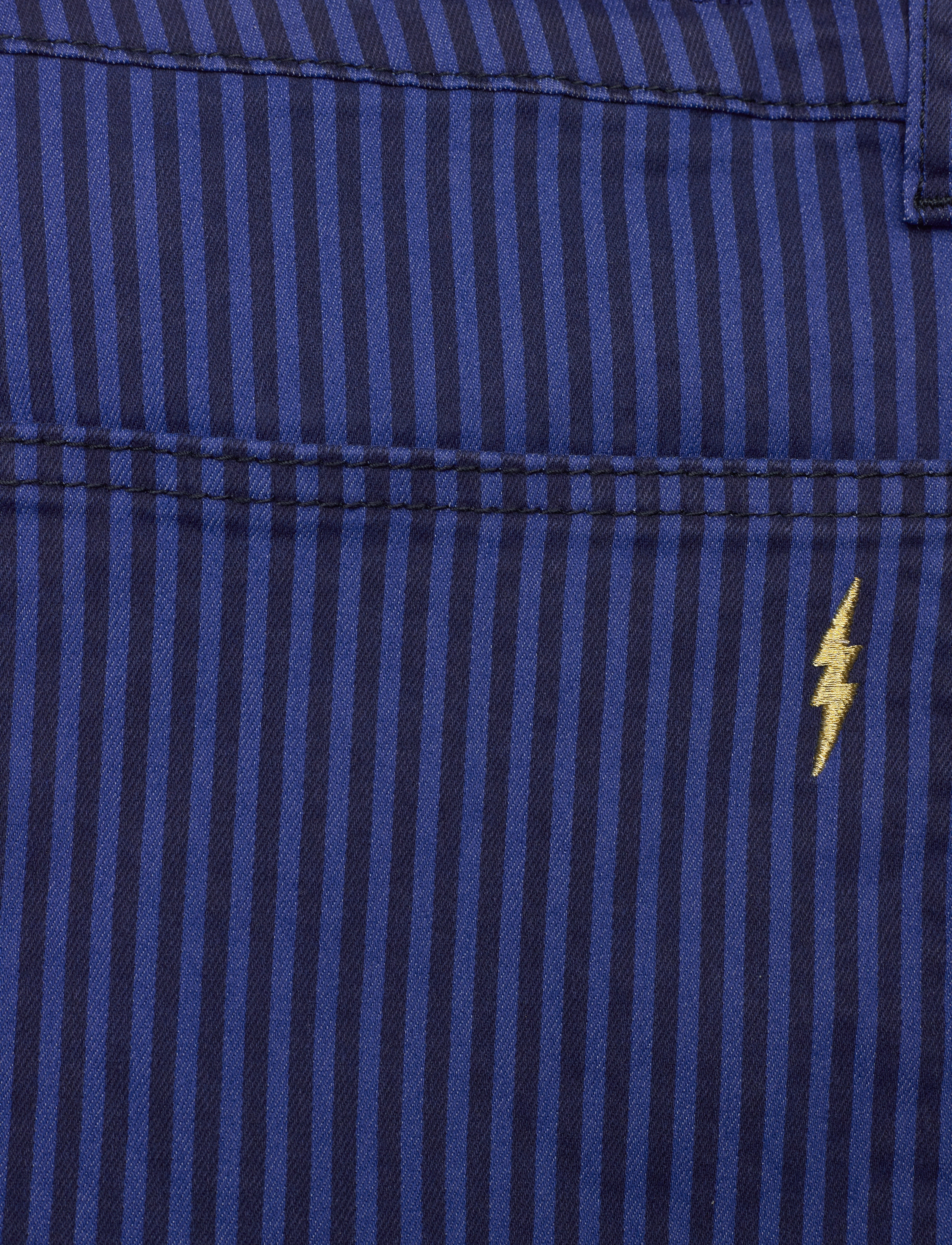 Sofie Schnoor - GITTESW TROUSERS - cargo pants - cobalt striped - 4