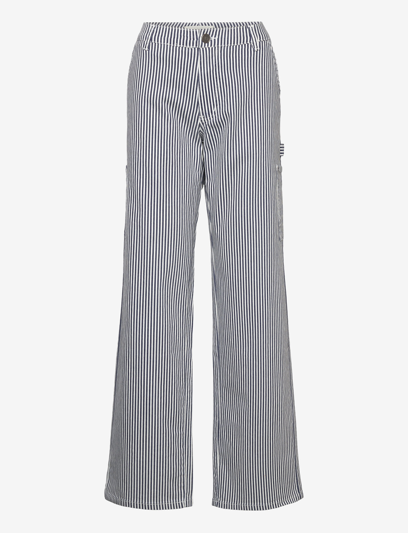 Sofie Schnoor - GITTESW TROUSERS - cargobukser - dark blue striped - 0
