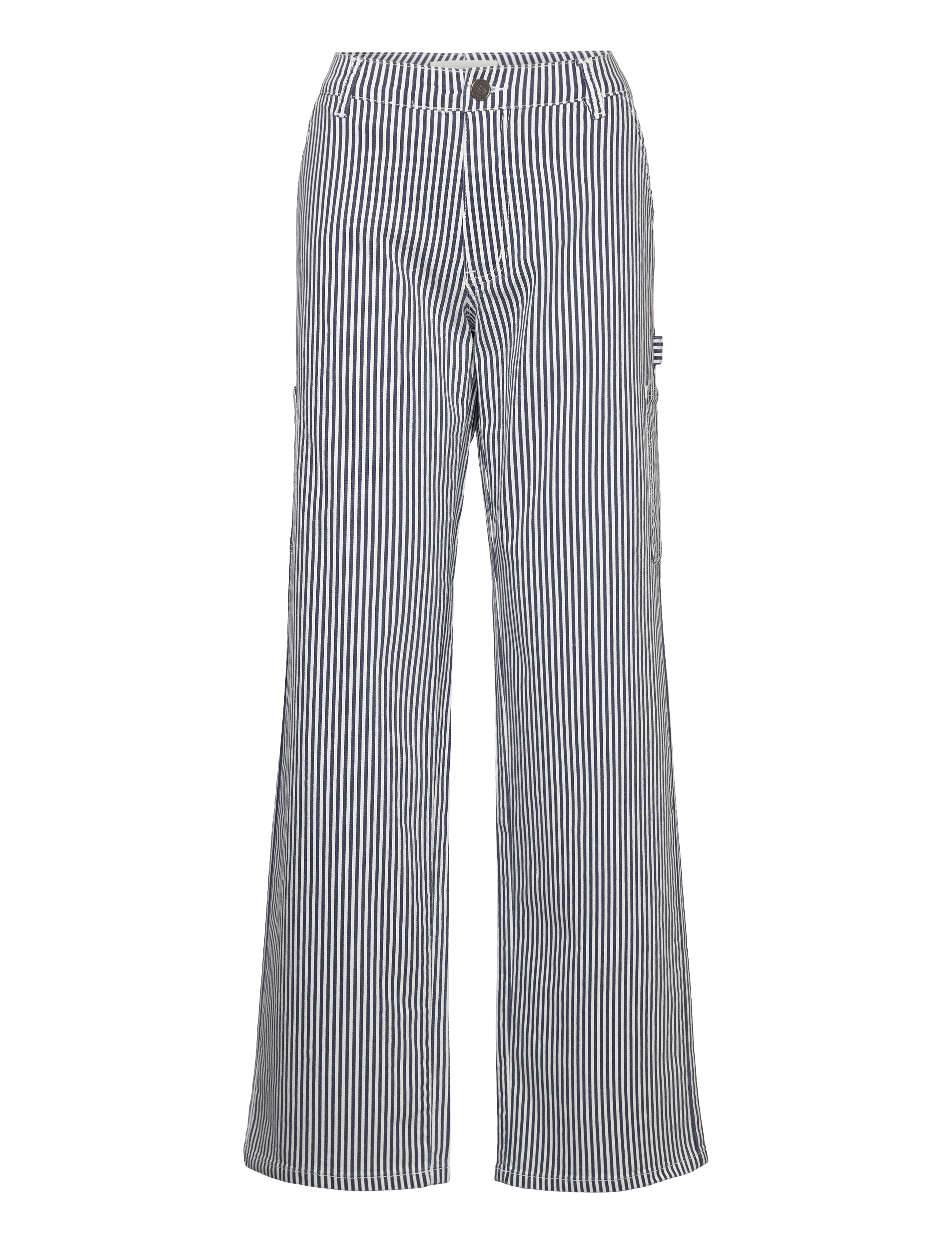 Sofie Schnoor GITTESW TROUSERS - Clothing - DARK BLUE STRIPED / navy