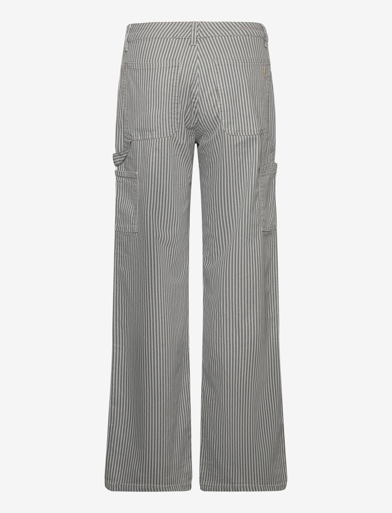 Sofie Schnoor - GITTESW TROUSERS - cargo pants - grey striped - 1