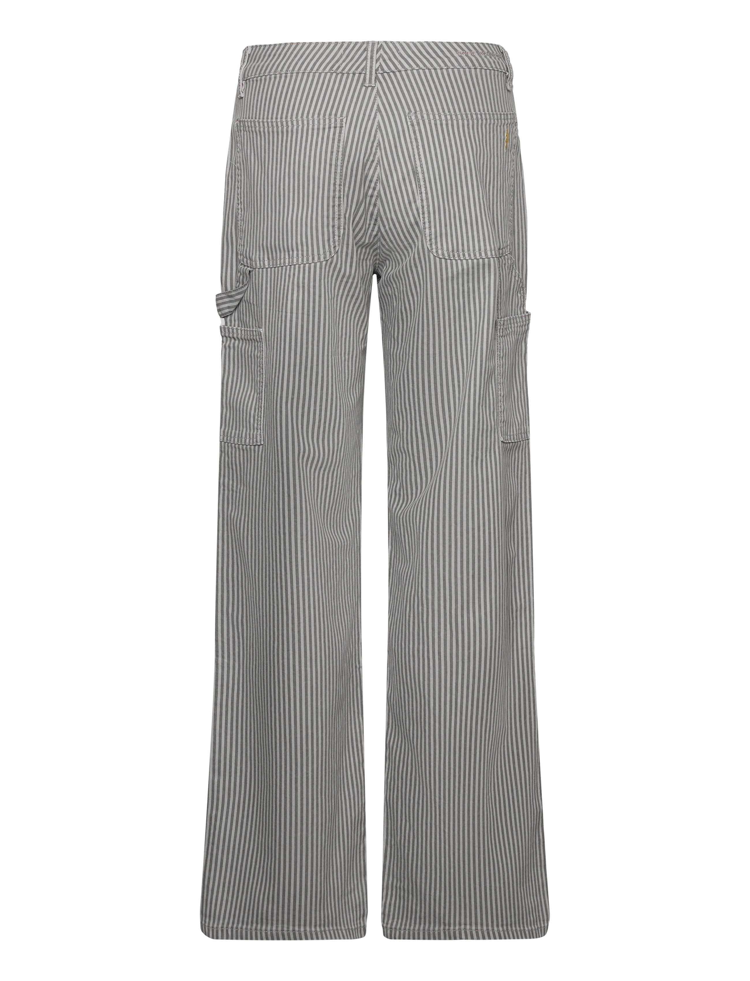 Sofie Schnoor - GITTESW TROUSERS - cargobyxor - grey striped - 2