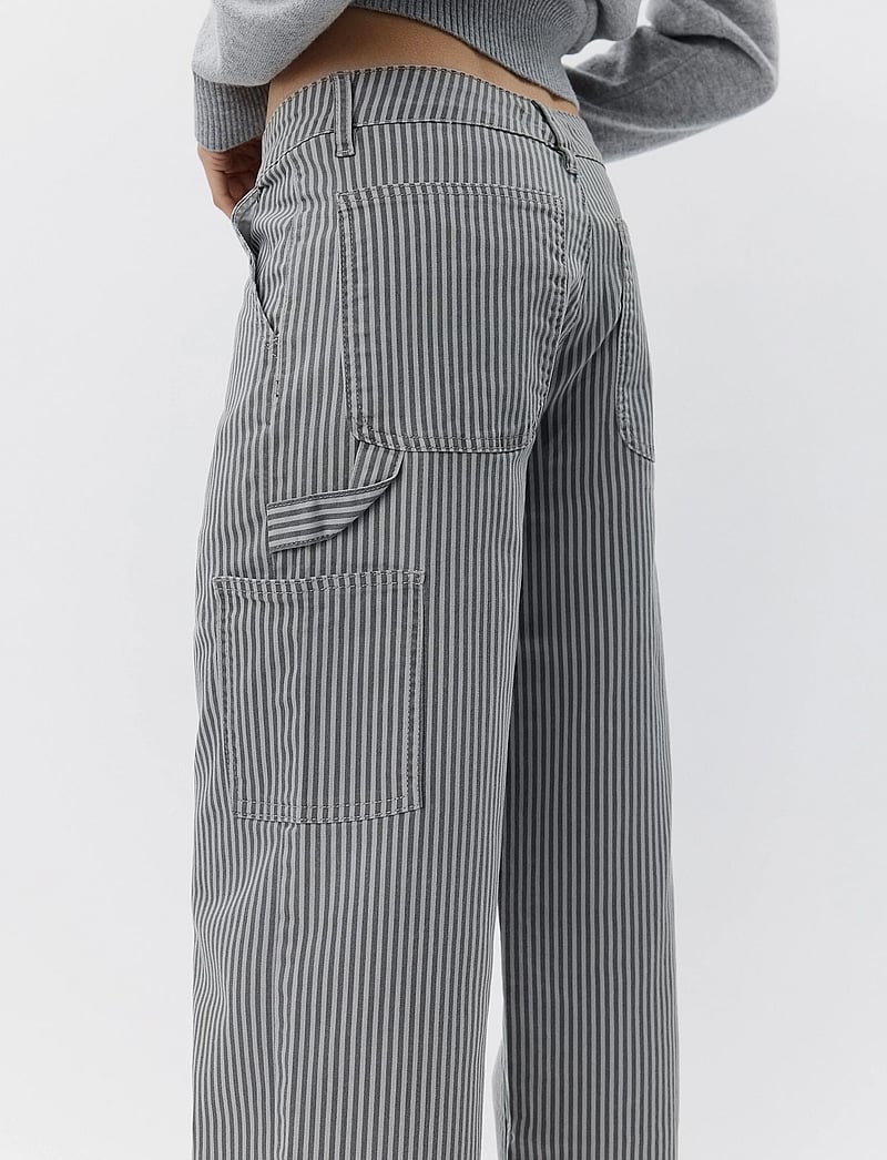 Sofie Schnoor - GITTESW TROUSERS - cargobukser - grey striped - 3