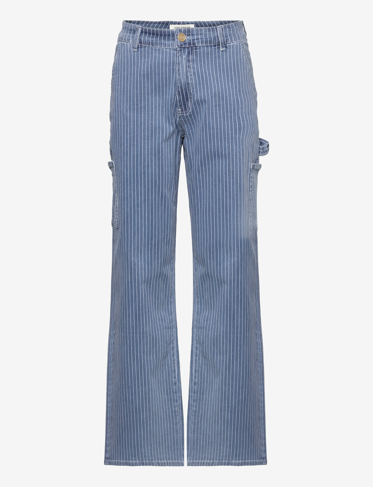 Sofie Schnoor - GITTESW TROUSERS - cargobukser - light blue striped - 0