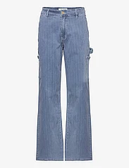 Sofie Schnoor - Trousers - cargo pants - light blue striped - 0