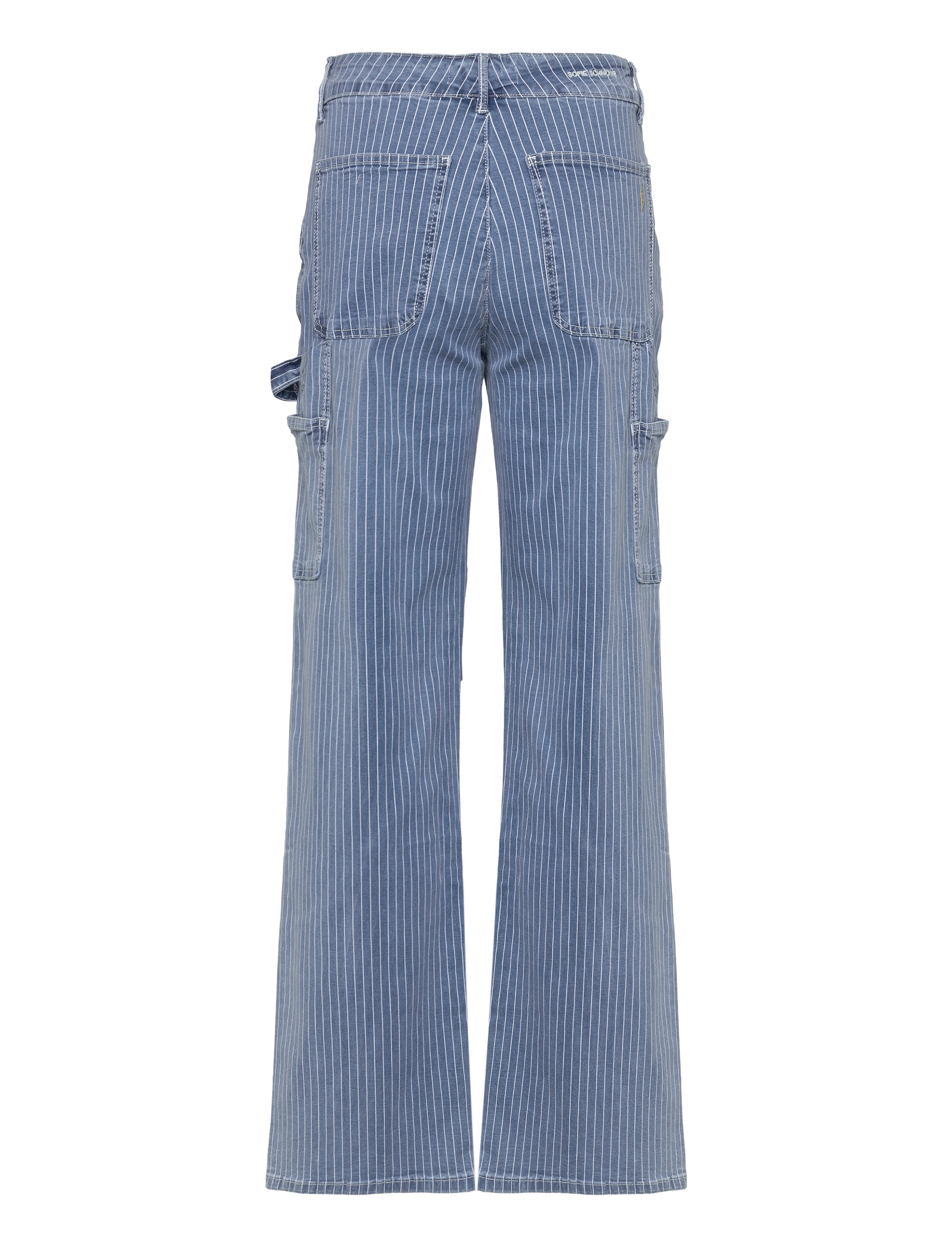 Sofie Schnoor - GITTESW TROUSERS - cargo pants - light blue striped - 1