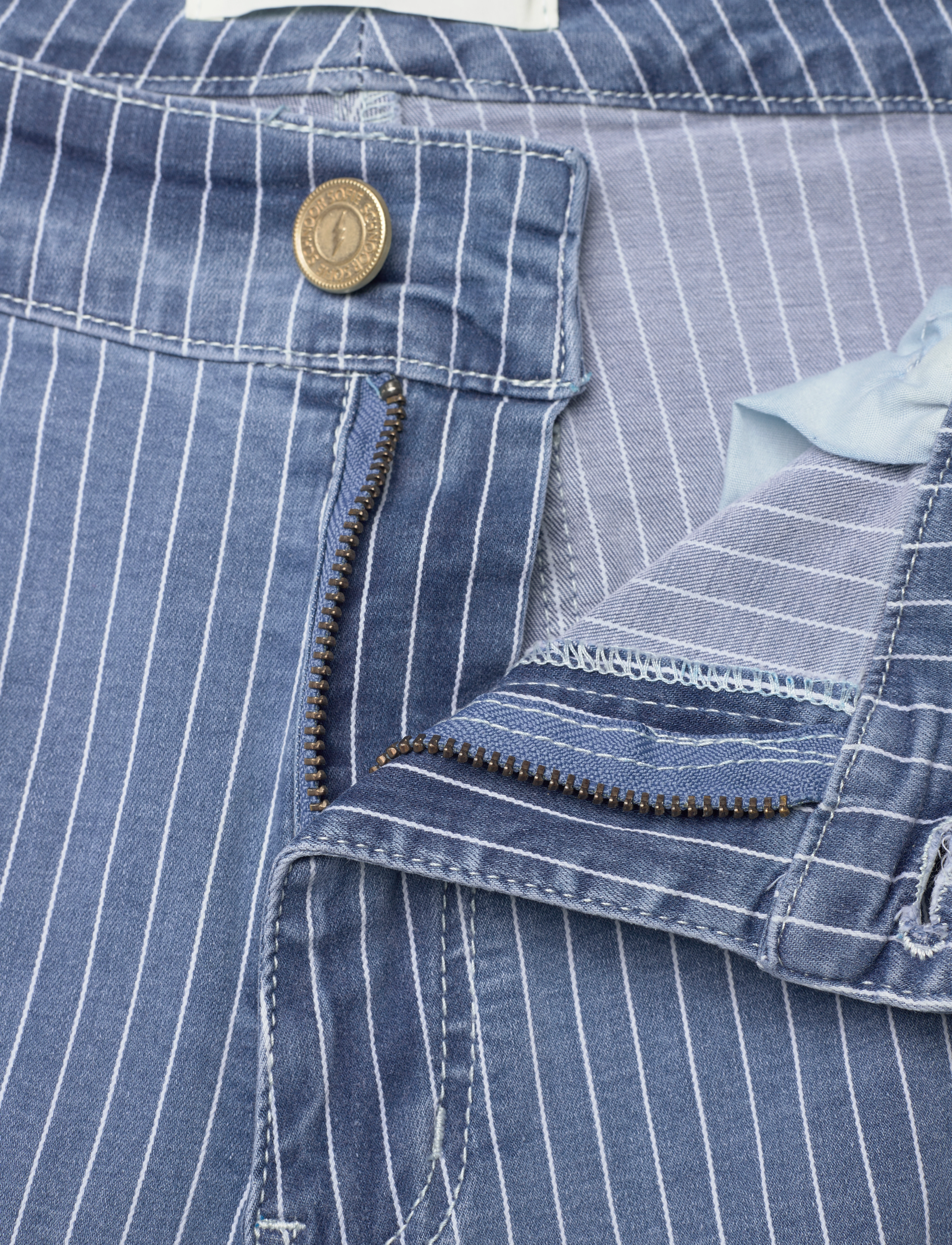 Sofie Schnoor - GITTESW TROUSERS - cargo pants - light blue striped - 3
