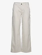 Trousers - LIGHT BROWN STRIPED