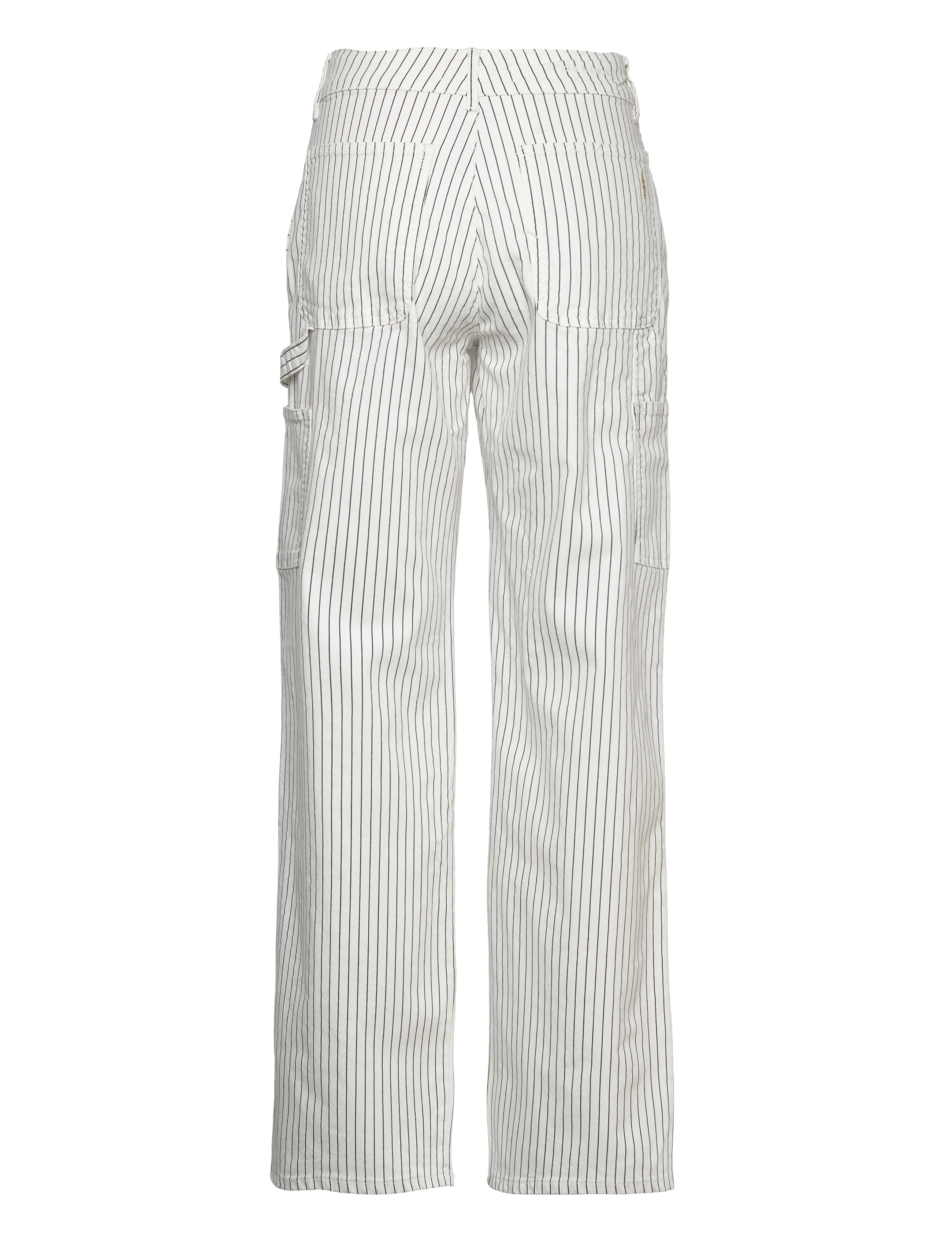 Sofie Schnoor - GITTESW TROUSERS - cargo pants - off white striped - 1