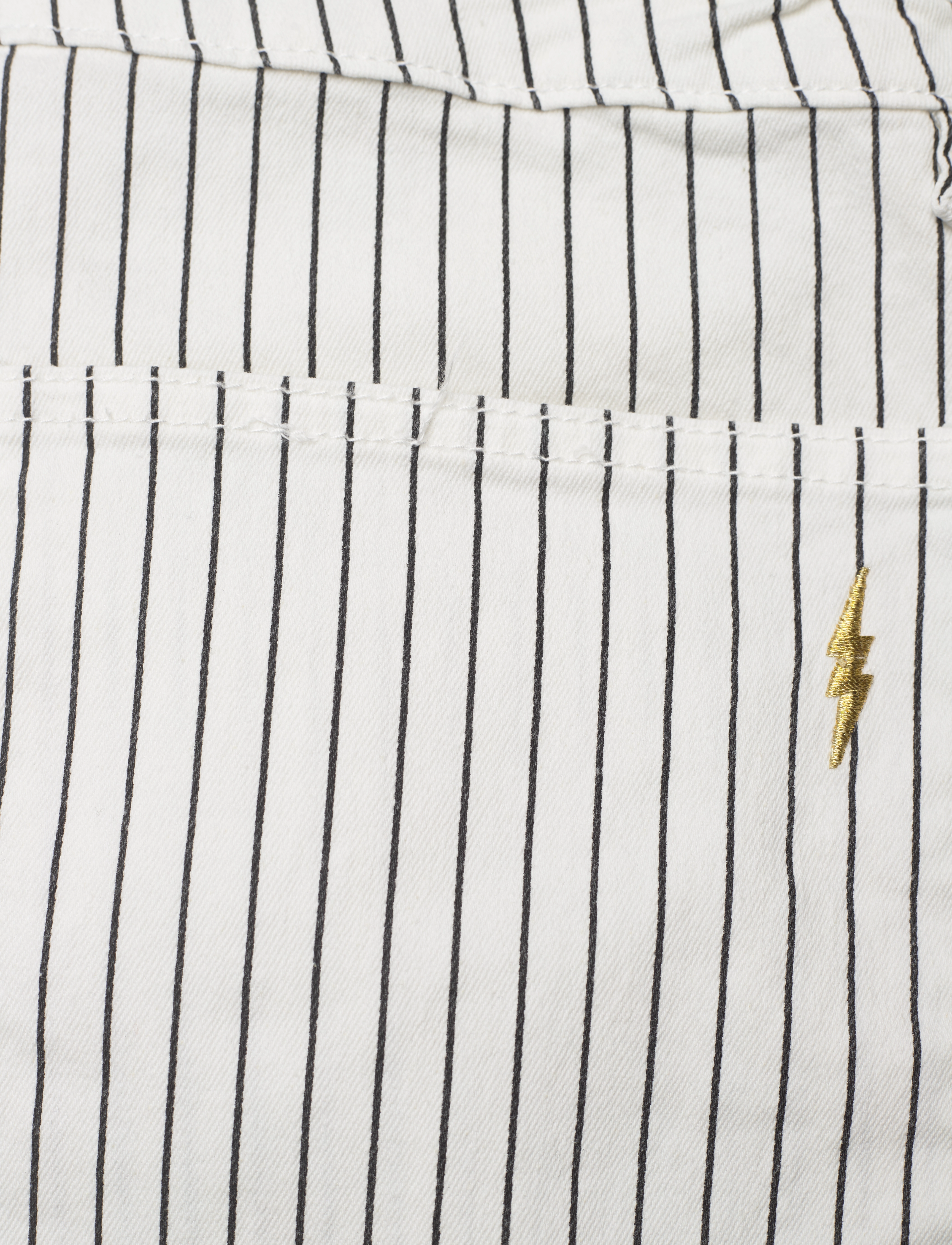 Sofie Schnoor - GITTESW TROUSERS - cargo pants - off white striped - 4