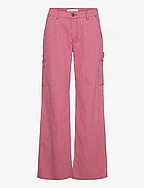 Trousers - RED STRIPED