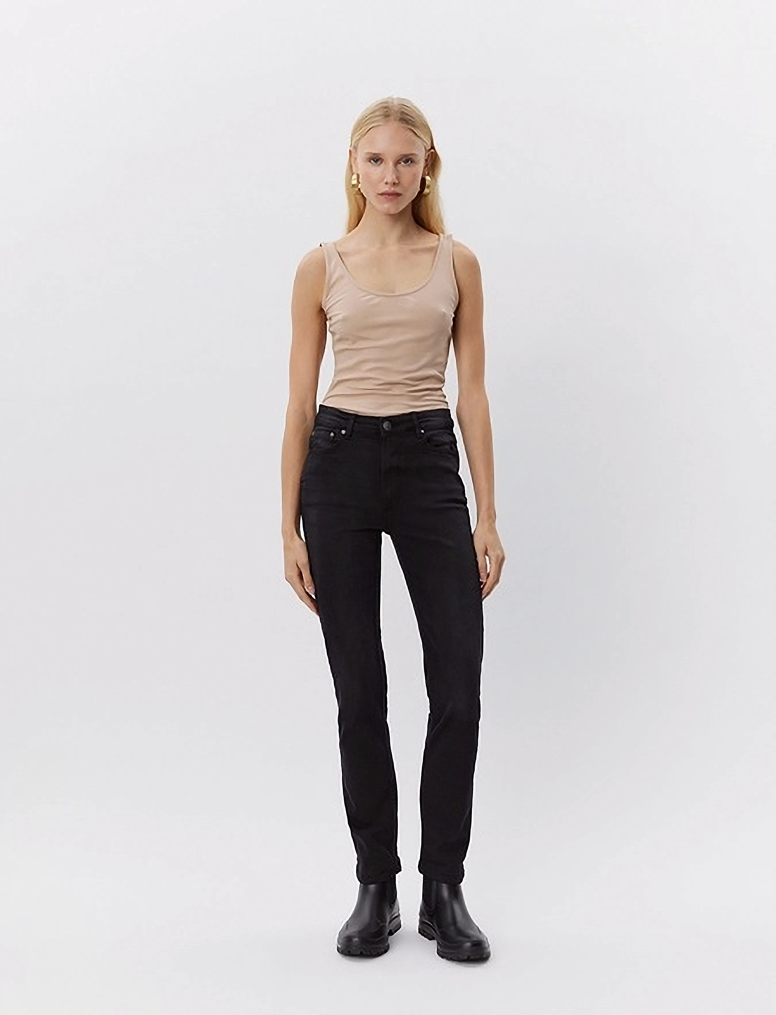 Sofie Schnoor Galinasw Jeans, 36, Black, Jeans > Flares, Dame
