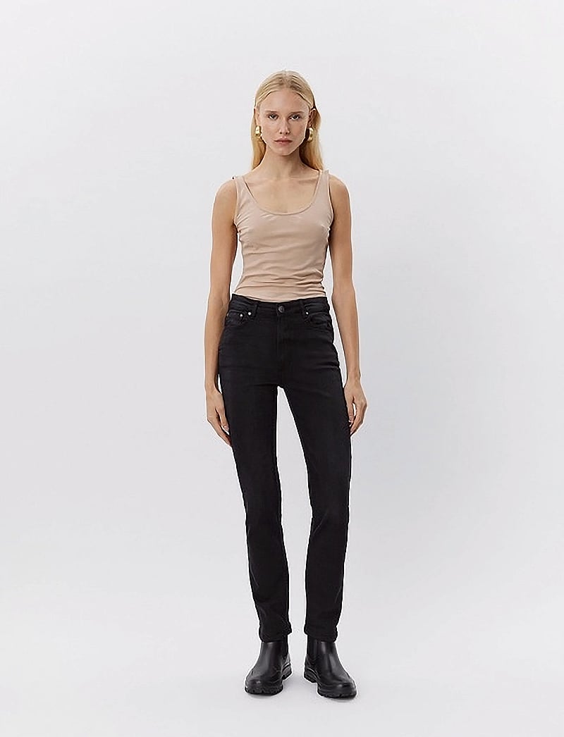 Sofie Schnoor - GALINASW JEANS - schlaghosen - black - 0