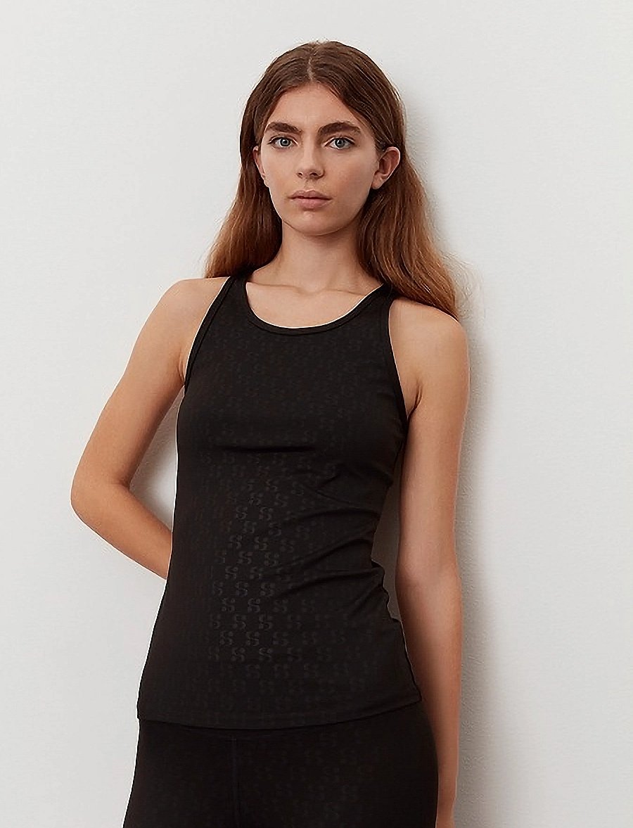 Sofie Schnoor - JANETSW TOP - linnen - black - 3