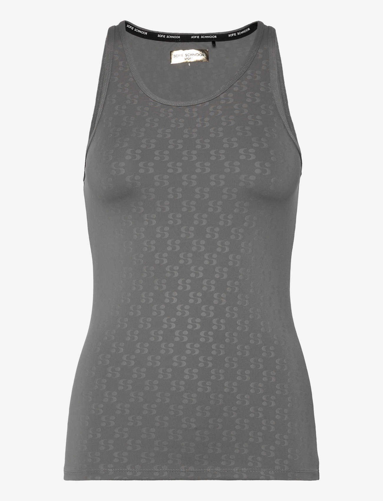 Sofie Schnoor - JANETSW TOP - tank tops - charcoal grey - 0