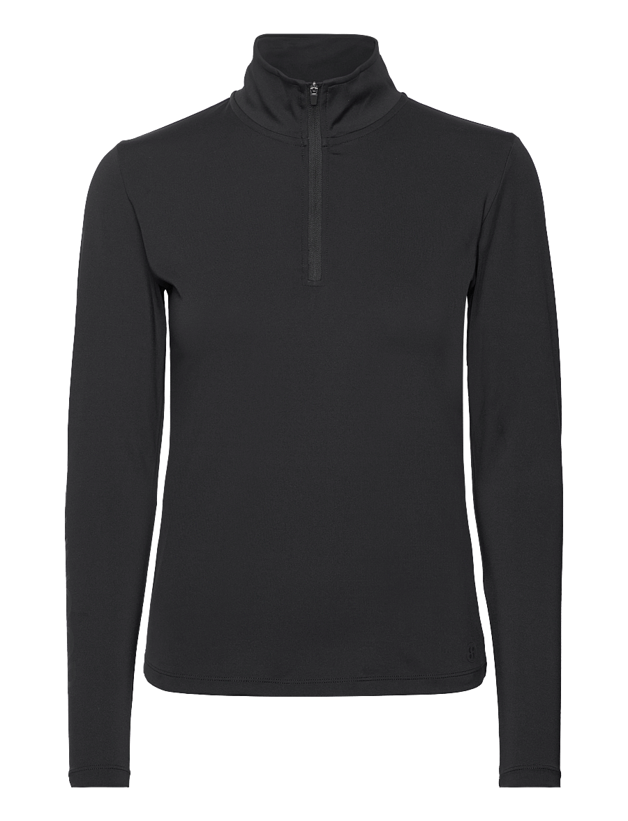 Sofie Schnoor - MALLORYSW T-SHIRT LONG SLEEVE - overdele - black - 0
