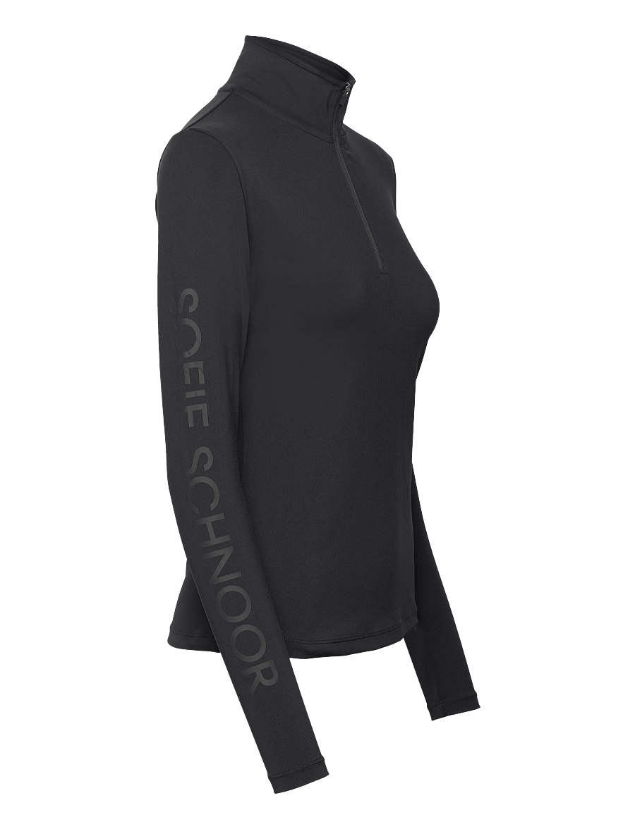 Sofie Schnoor - MALLORYSW T-SHIRT LONG SLEEVE - overdele - black - 2