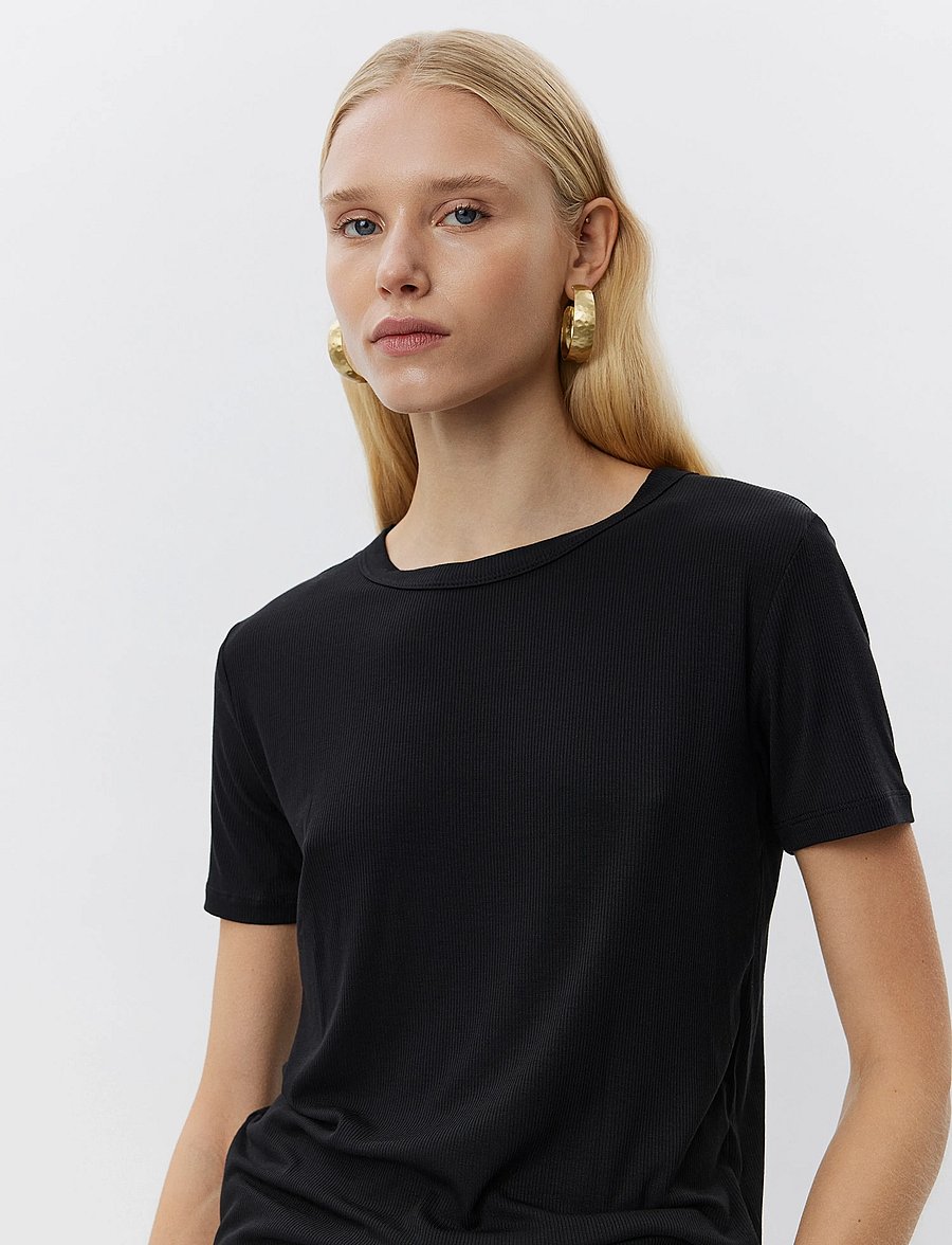 Sofie Schnoor - NATALIASW T-SHIRT - t-shirts - black - 0