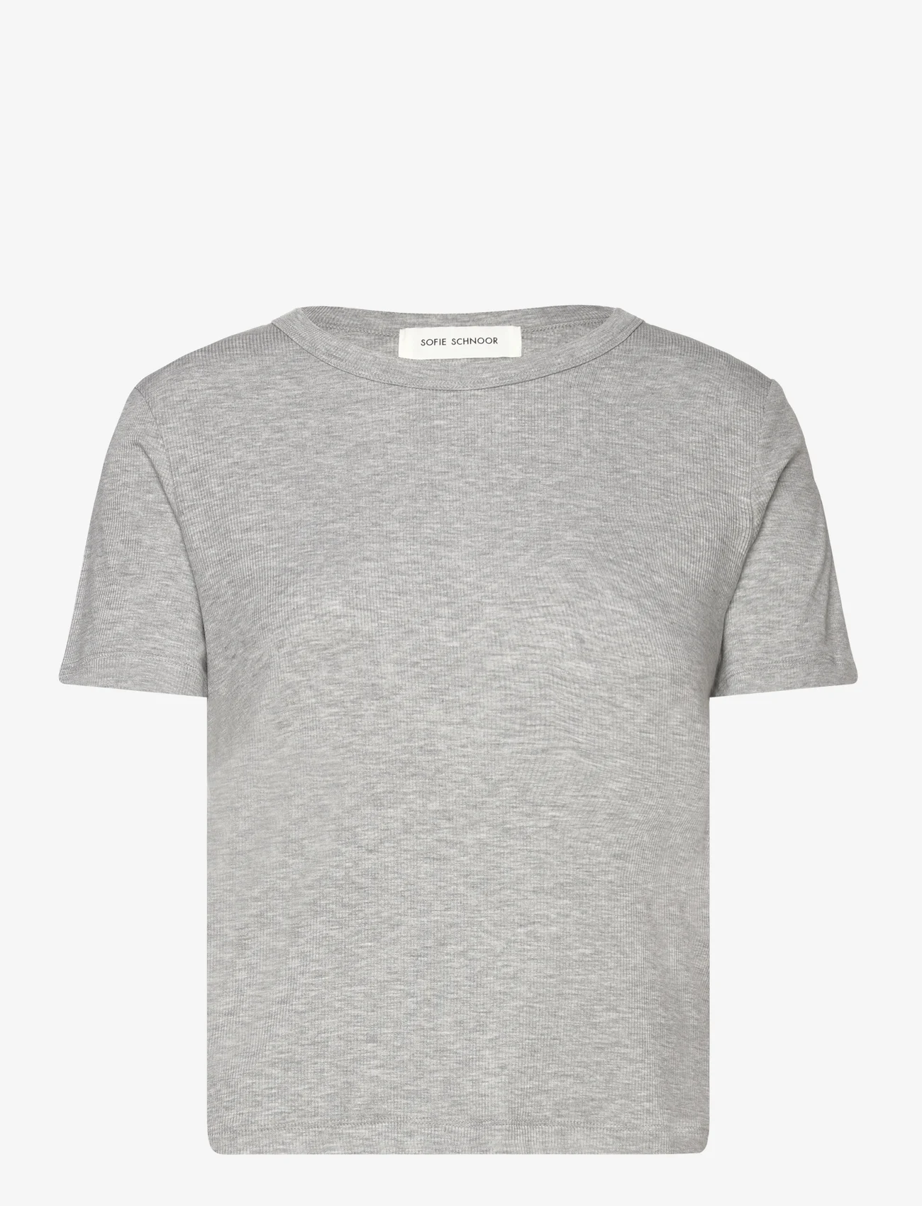 Sofie Schnoor - T-Shirt - t-shirts - grey mel - 0