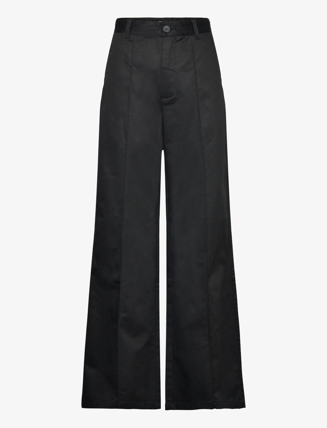 Sofie Schnoor - Trousers - bikses ar platām starām - black - 0