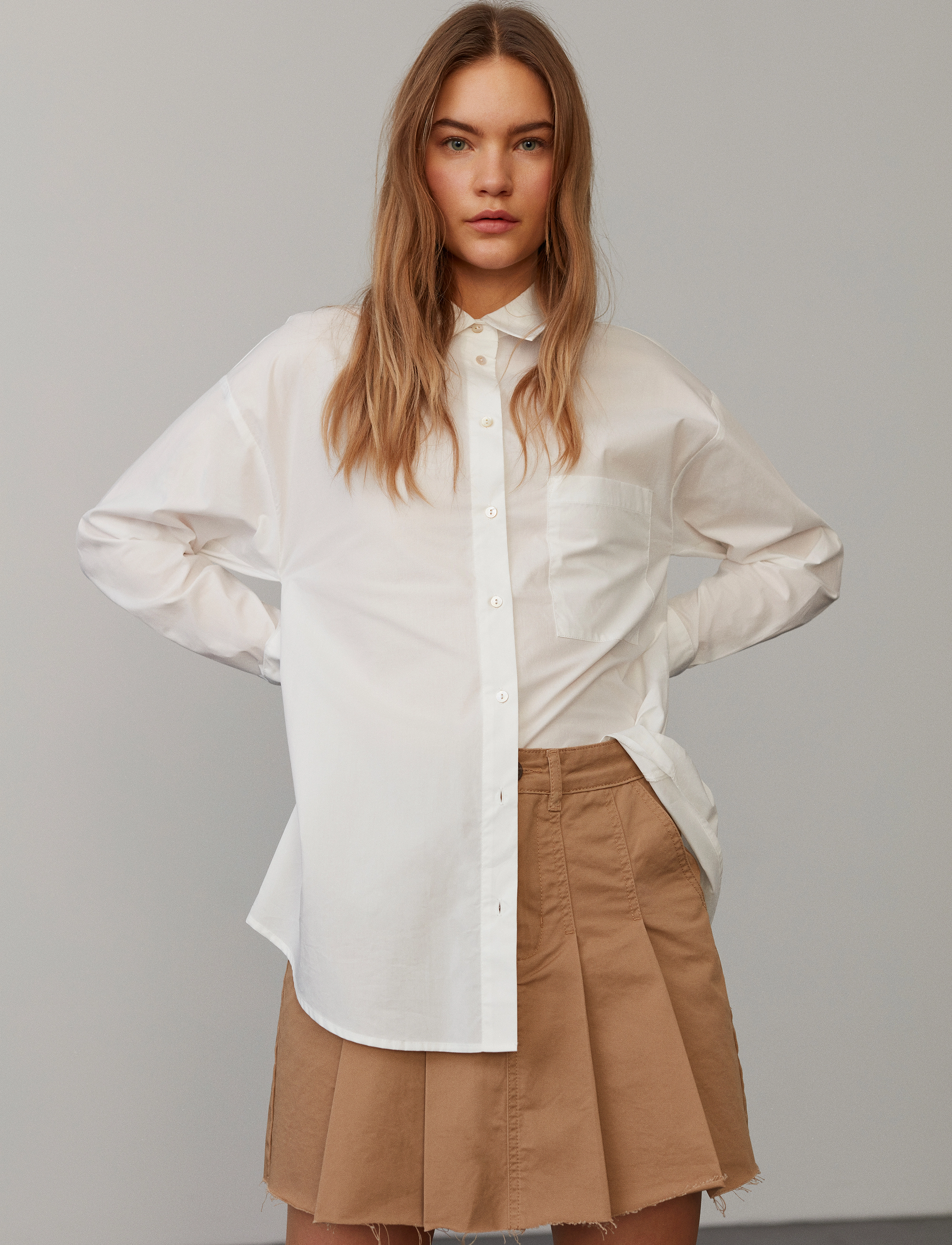 Sofie Schnoor Skirt, 38, Röcke, Beige - Short, Frauen