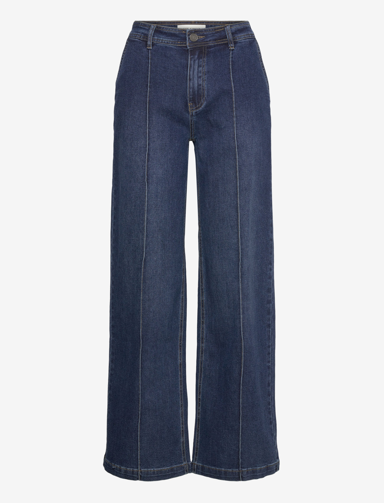 Sofie Schnoor - CARISW MID JEANS - straight jeans - dark denim blue - 0