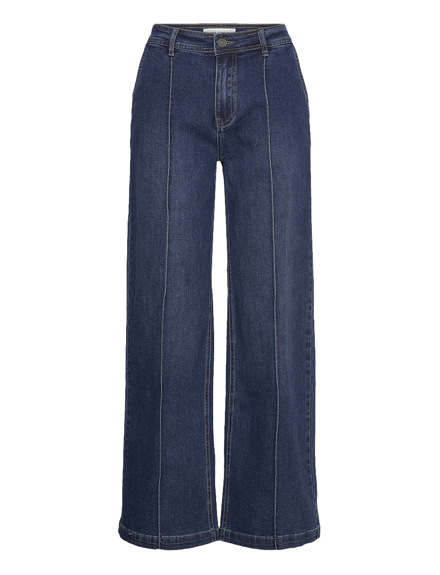 Sofie Schnoor - CARISW MID JEANS - gerade jeans - dark denim blue - 1