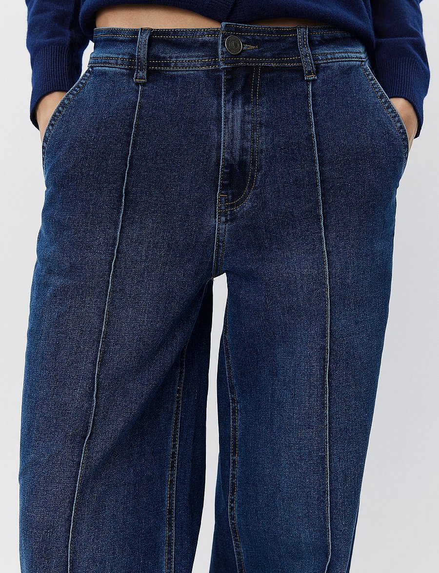 Sofie Schnoor - CARISW MID JEANS - gerade jeans - dark denim blue - 3