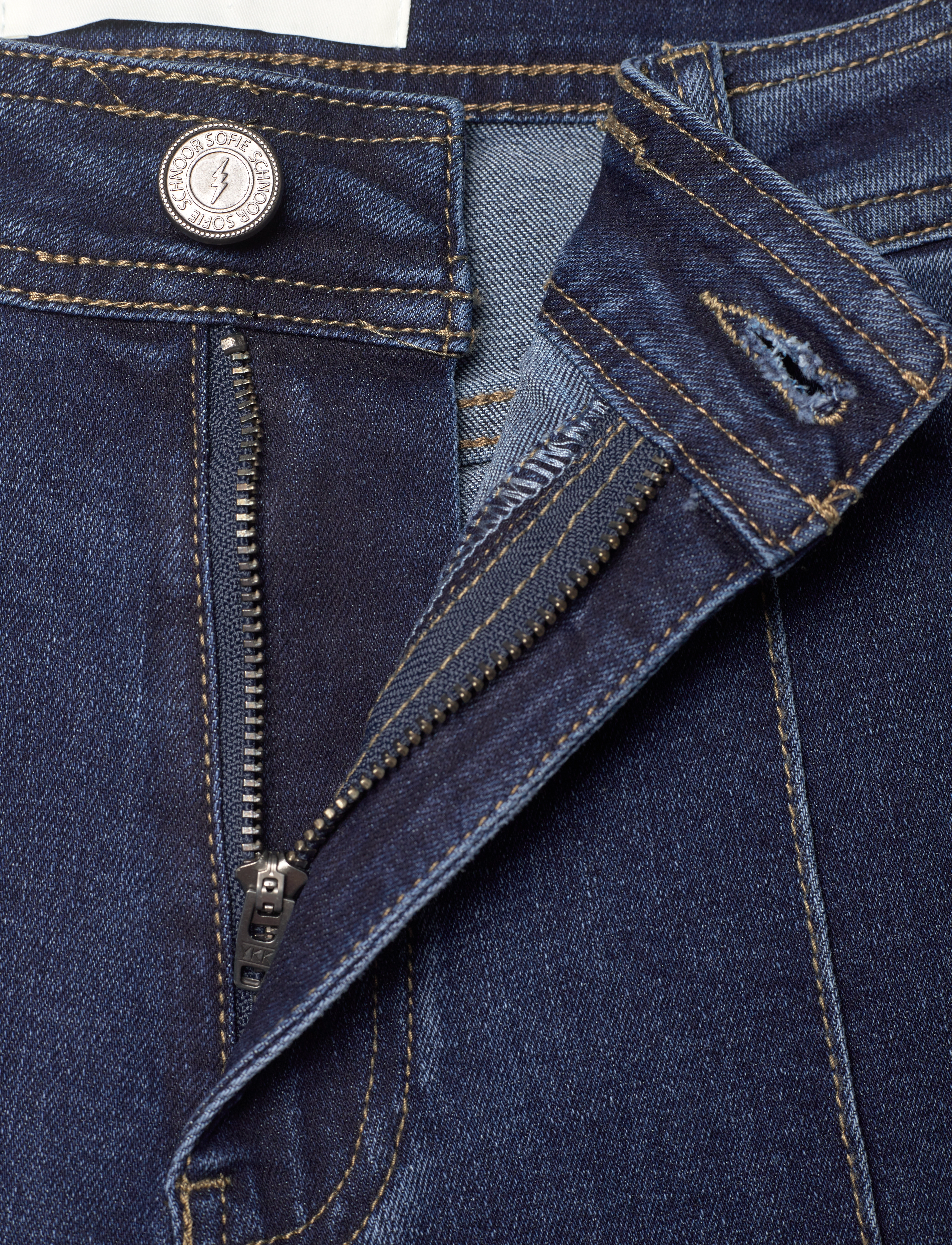 Sofie Schnoor - CARISW MID JEANS - straight jeans - dark denim blue - 5