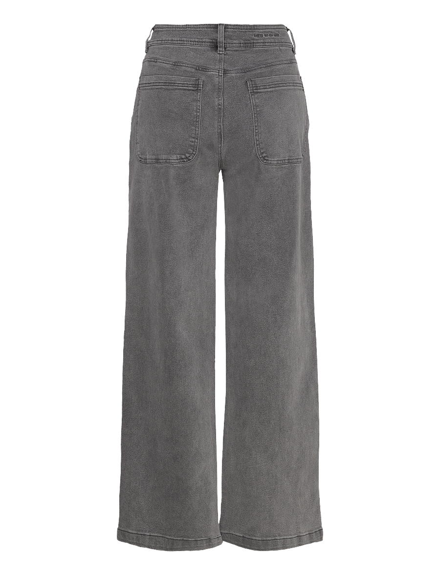 Sofie Schnoor - CARISW MID JEANS - jeans droites - grey denim - 2