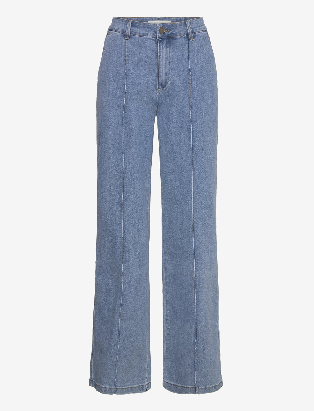 Sofie Schnoor - CARISW MID JEANS - sirge säärega teksad - light denim blue - 0