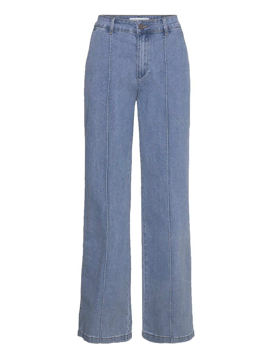 Sofie Schnoor - CARISW MID JEANS - gerade jeans - light denim blue - 1