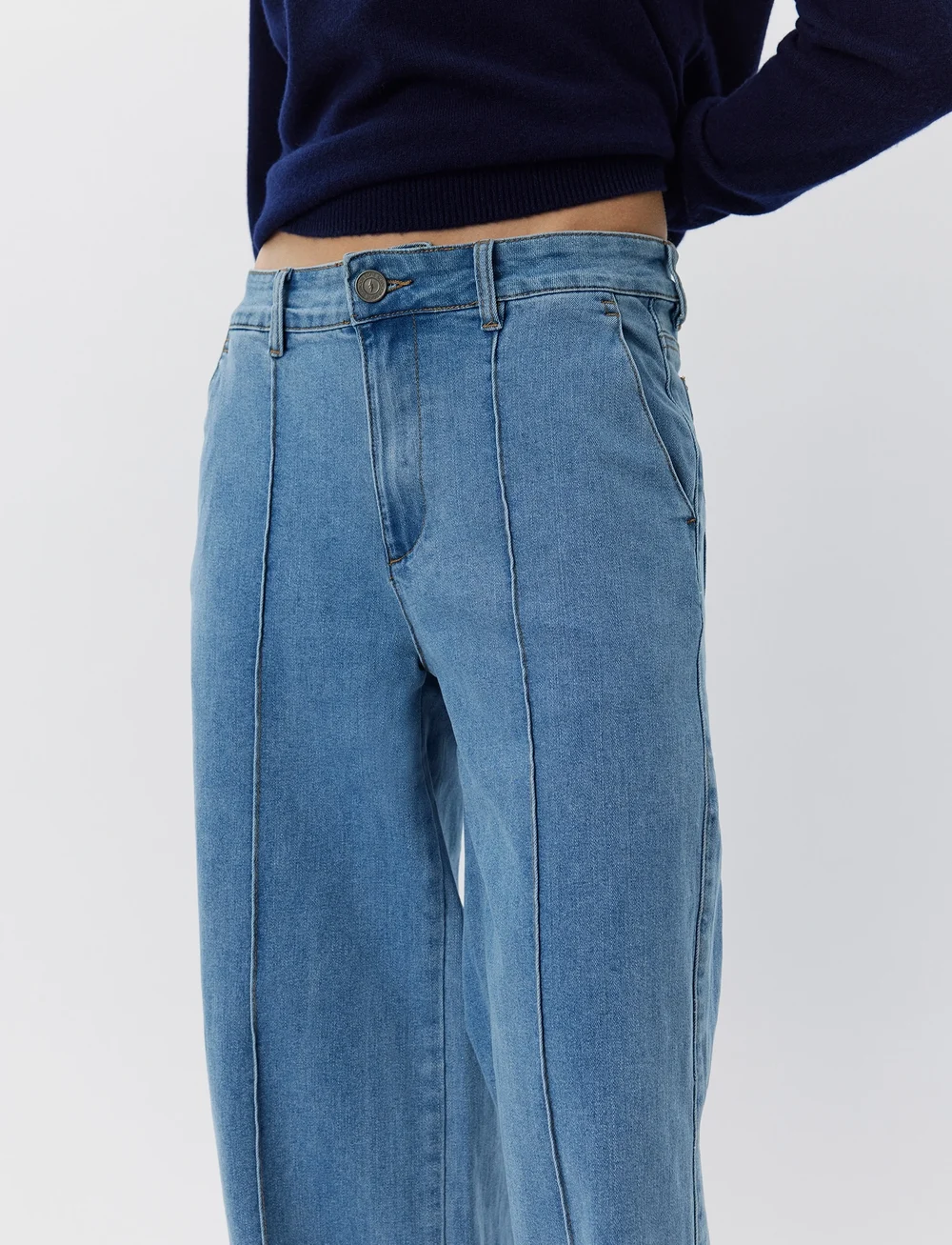 Sofie Schnoor - CARISW MID JEANS - raka jeans - light denim blue - 4