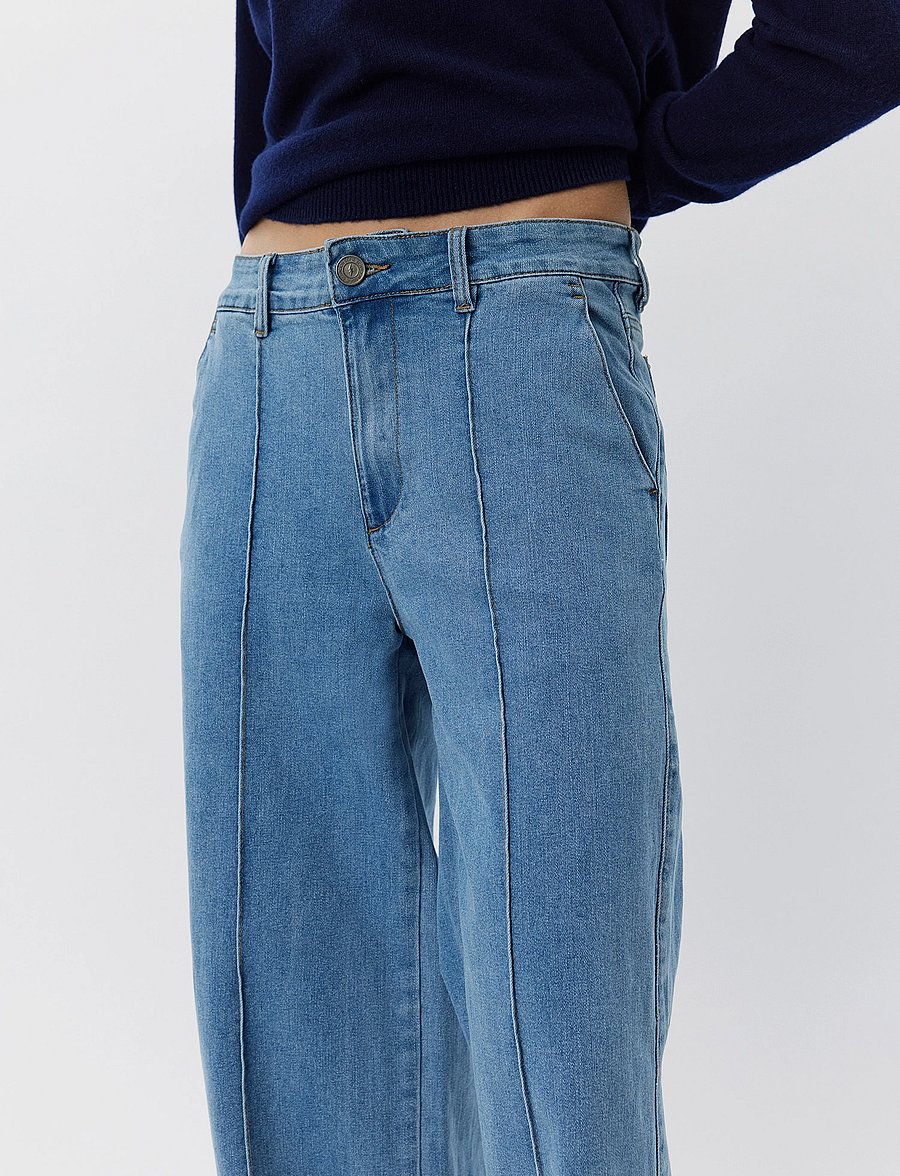 Sofie Schnoor - CARISW MID JEANS - gerade jeans - light denim blue - 4
