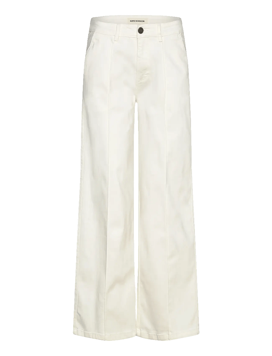 Sofie Schnoor - CARISW MID JEANS - gerade jeans - off white - 0
