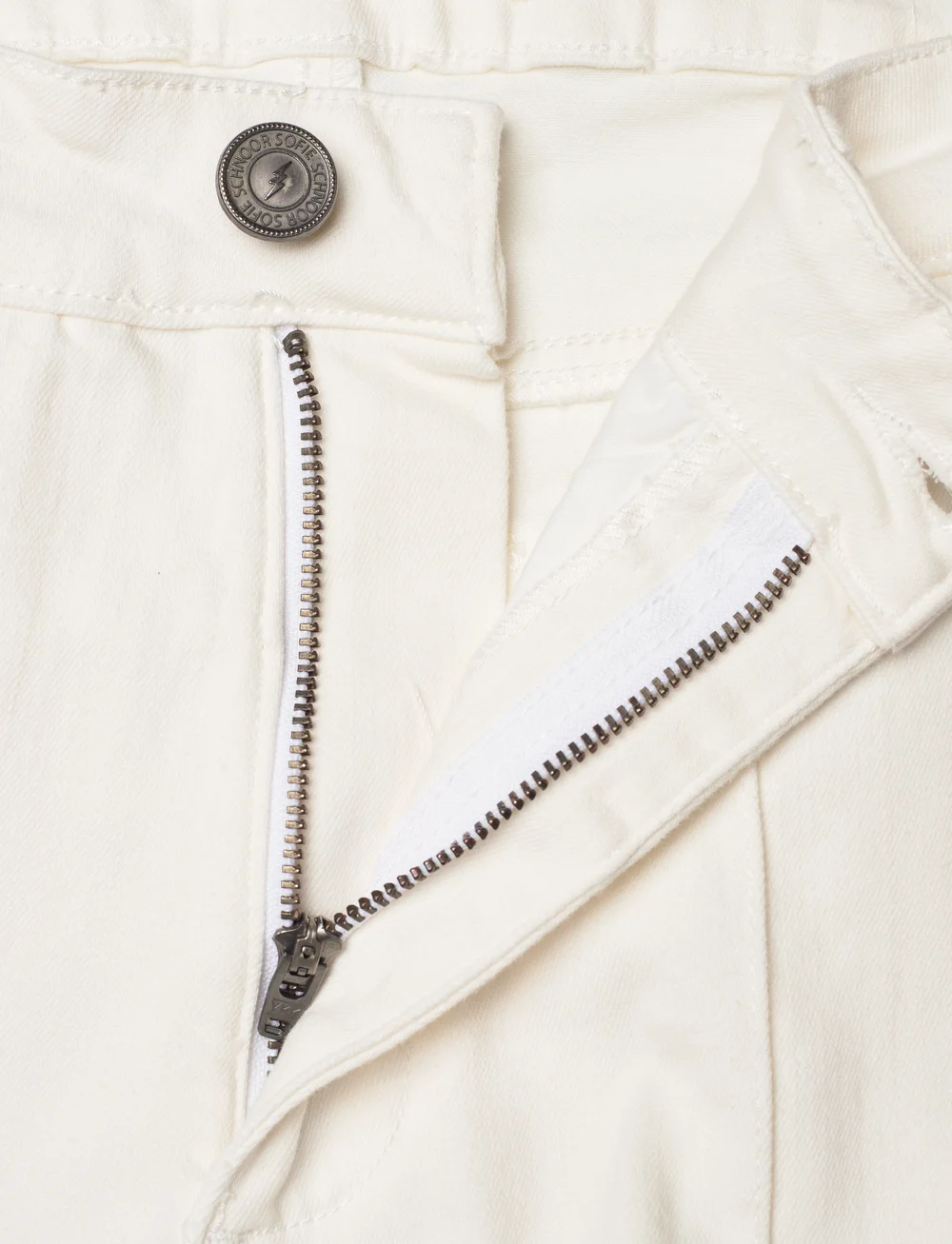 Sofie Schnoor - CARISW MID JEANS - straight jeans - off white - 3