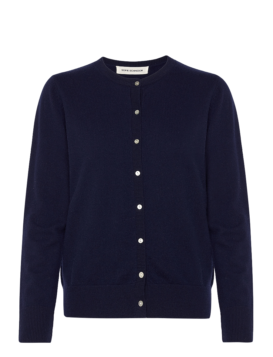 Sofie Schnoor - CISSESW CARDIGAN - strickjacken - navy - 1