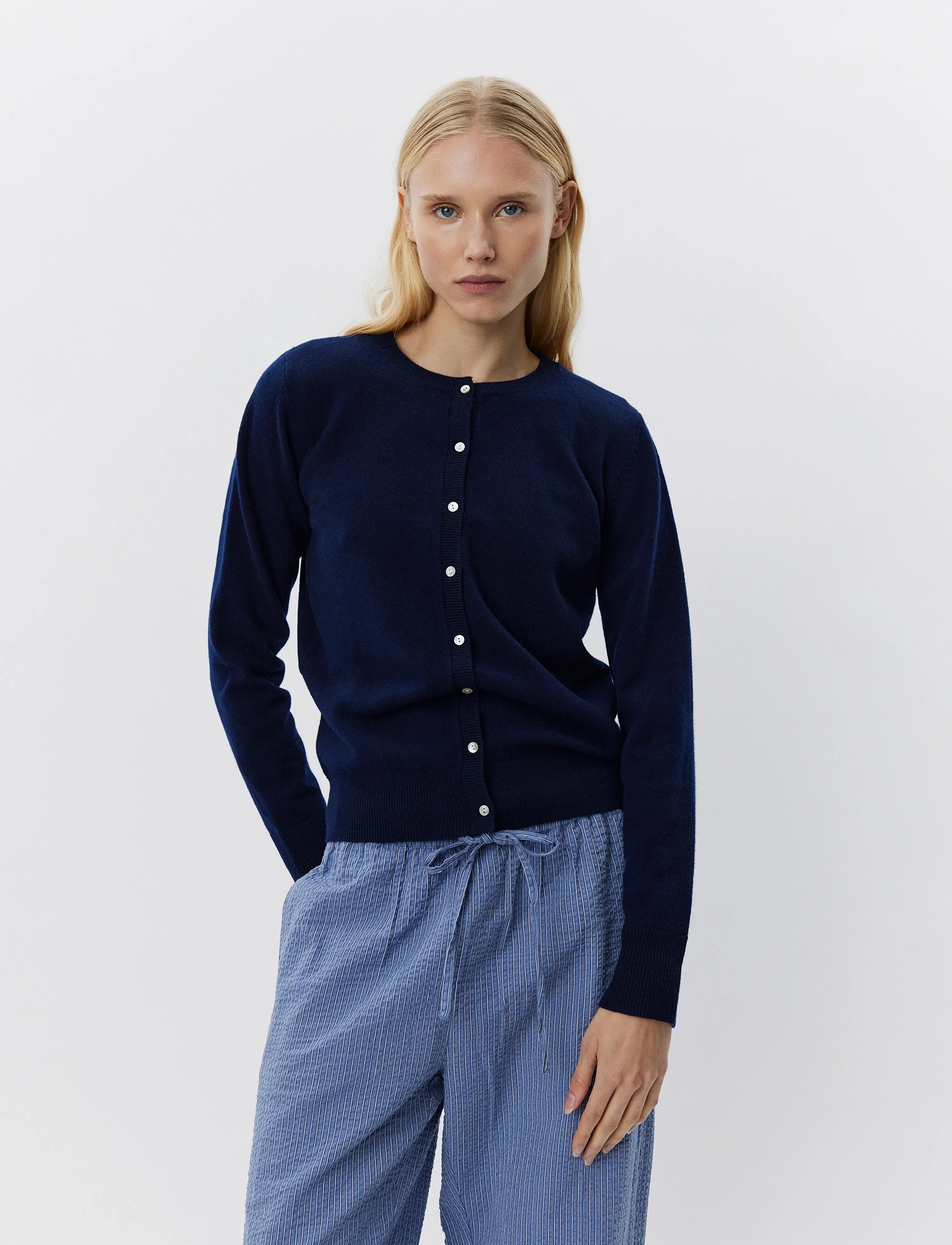 Sofie Schnoor Cissesw Cardigan, Kvinder, Cardigan, Navy, Str: XS