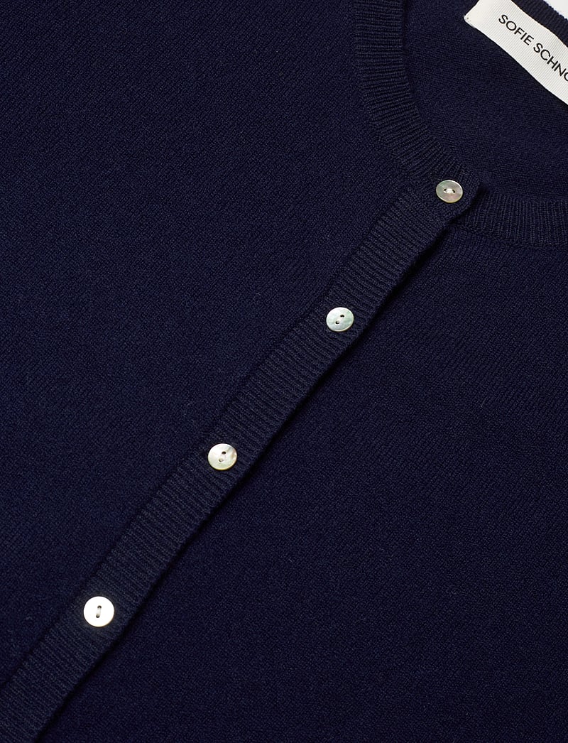 Sofie Schnoor - CISSESW CARDIGAN - cardigans - navy - 4