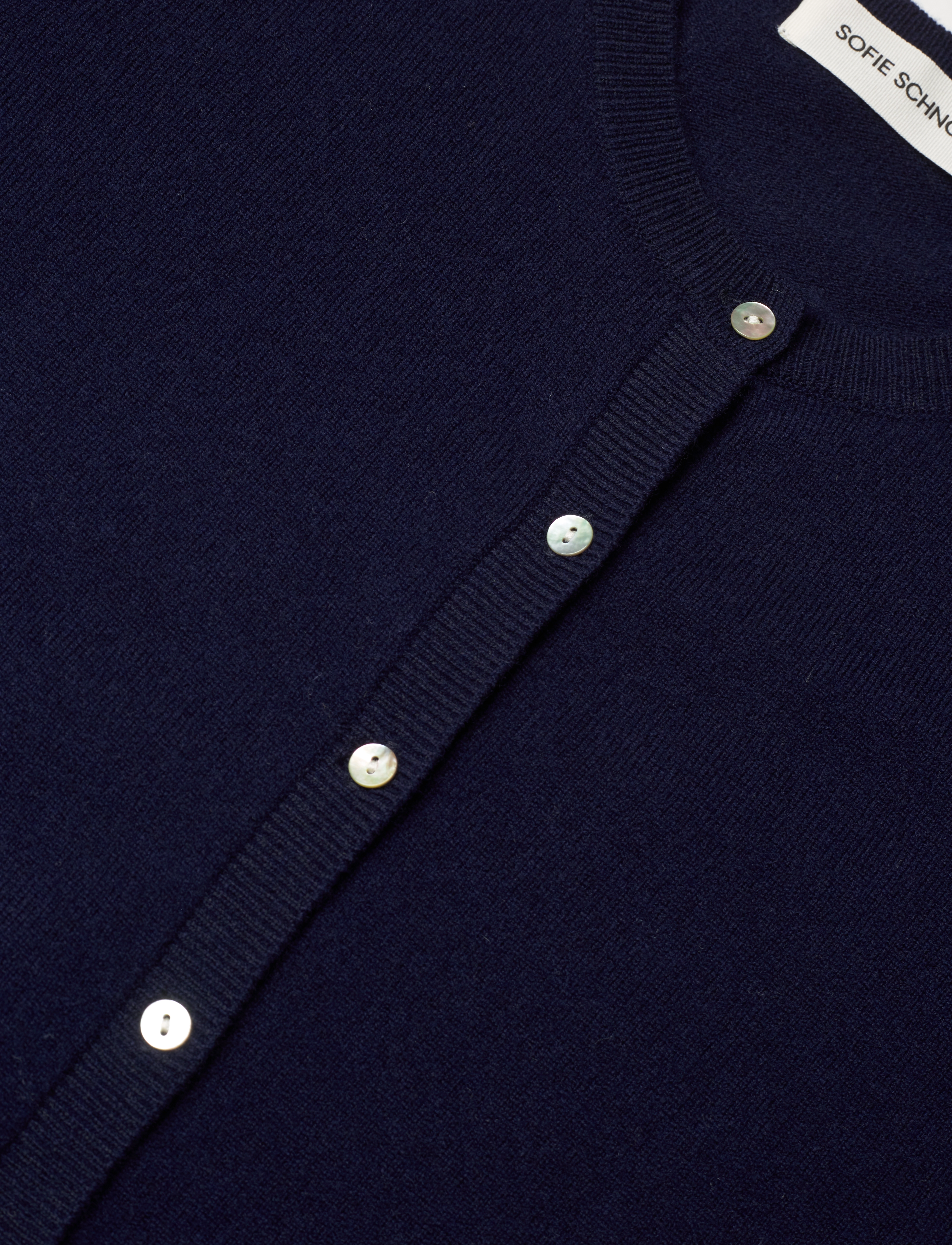Sofie Schnoor - CISSESW CARDIGAN - kardiganid - navy - 4
