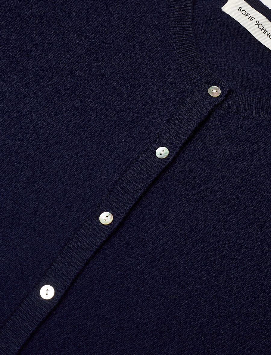 Sofie Schnoor - CISSESW CARDIGAN - strickjacken - navy - 4
