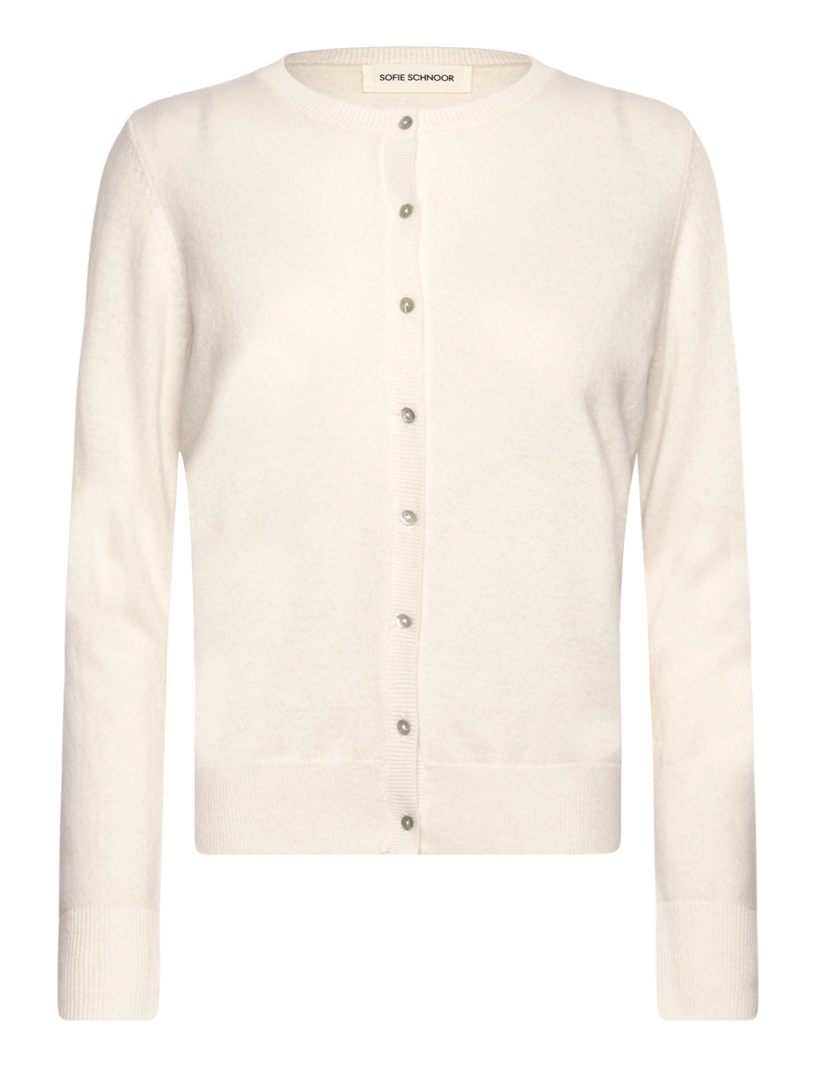 Sofie Schnoor CISSESW CARDIGAN - Transitional Layering - OFF WHITE / cream