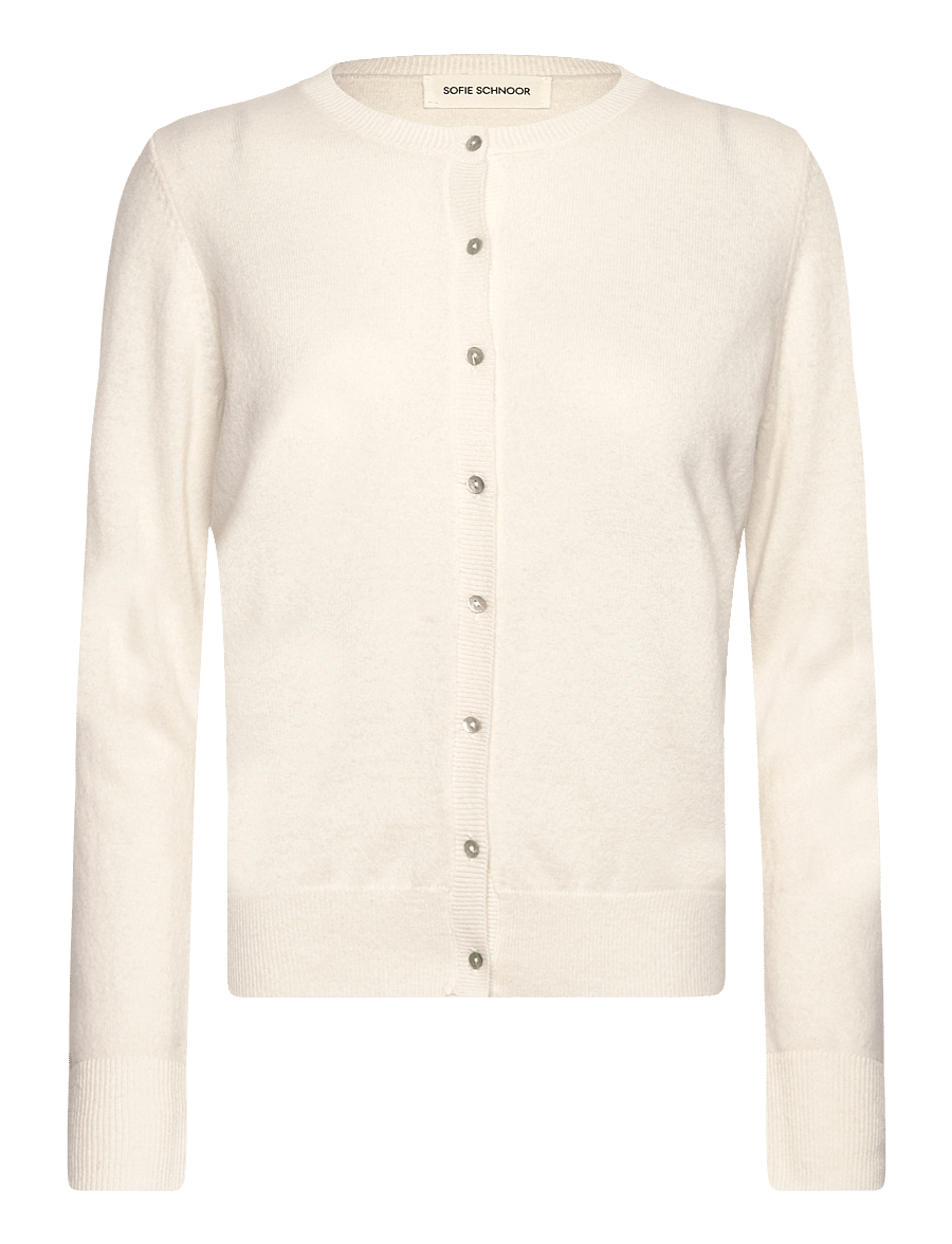 Sofie Schnoor - CISSESW CARDIGAN - cardigans - off white - 1