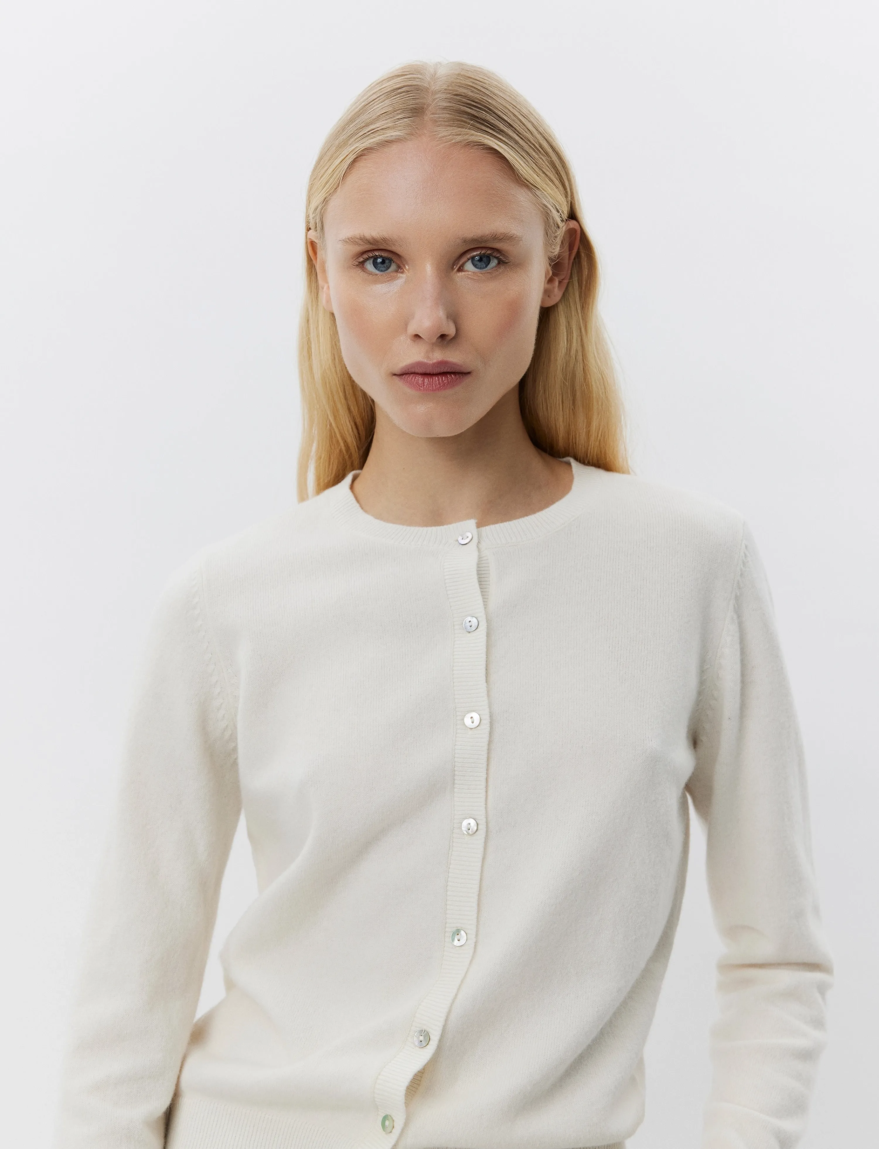 Sofie Schnoor Cissesw Cardigan, Kvinder, Cardigan, Cream, Str: S