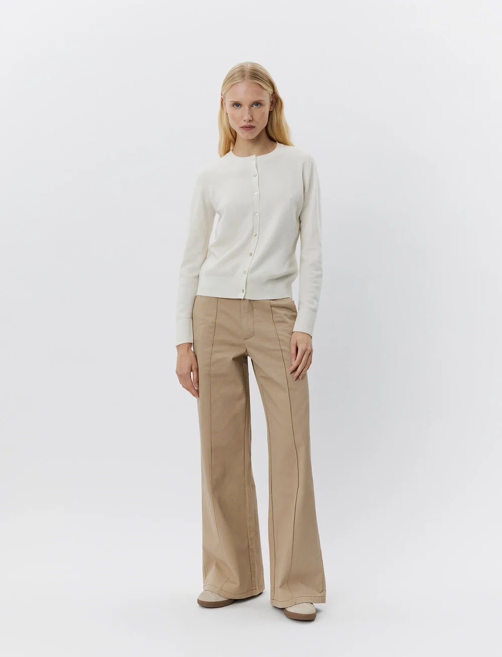 Sofie Schnoor - CISSESW CARDIGAN - kardiganai - off white - 3