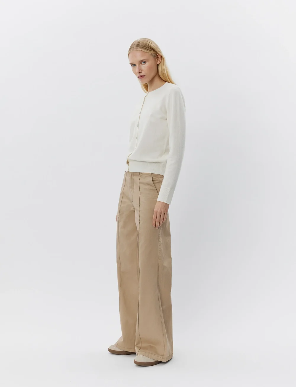 Sofie Schnoor - CISSESW CARDIGAN - kardiganai - off white - 4