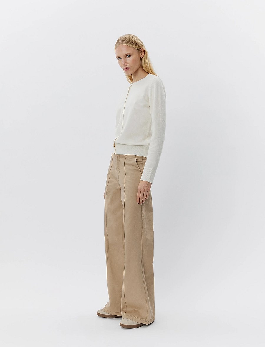 Sofie Schnoor - CISSESW CARDIGAN - cardigans - off white - 4